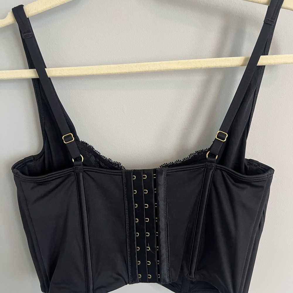 Abercrombie & Fitch Corset Underwire Bralette with Adjustable Straps M NWT